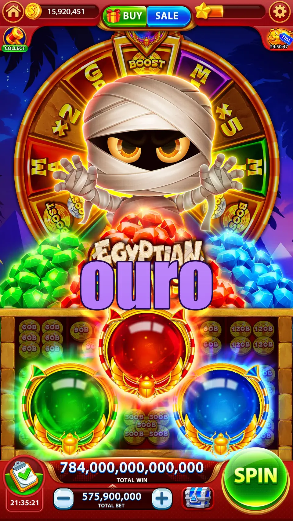 ouro Login